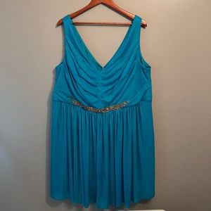 David’s Bridal Sequin Bridesmaid Dress Size 24